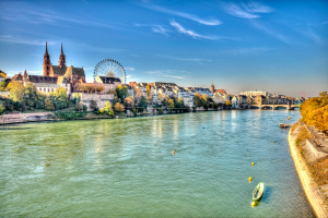 City of Basel in Switzerland