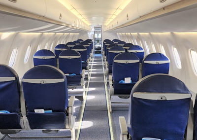 Embraer E170 Interior 30 seats back