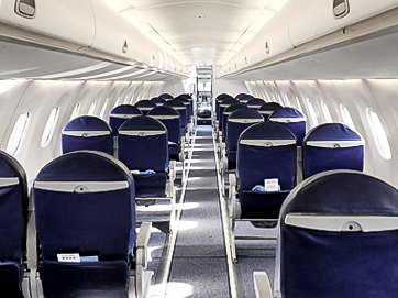 Embraer E170 Interior 30 seats back